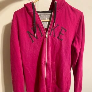 vintage NIKE zip up hoodie